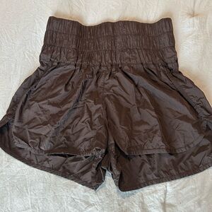Black High Rise Women's Shorts